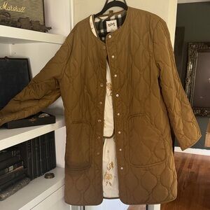 Woolrich for Target Quilted Tan Puffer Coat with vest